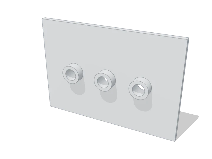 LEDs 5 mm ×3 (M) von innen